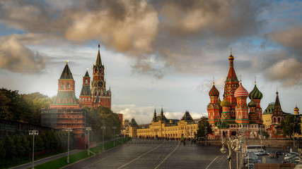 Saint Basil's Cathedral in Moscow, Russia