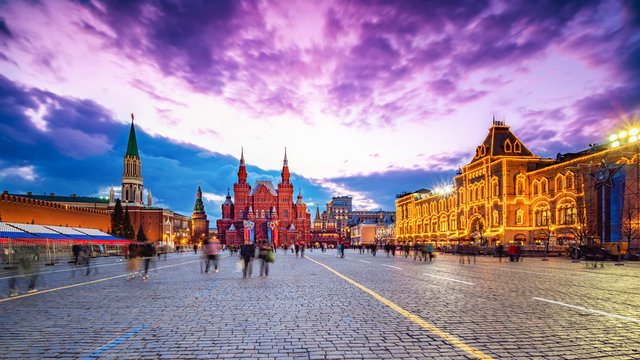 Red Square in Moscow, Russia