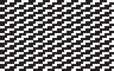 Nordic vector geometric pixelated seamless pattern. Design element for scandinavian interior ( pillow, kitchen mat, tablecloth, bathroom carpet, entrance doormat, hallway rugs) Wrapping paper handmade