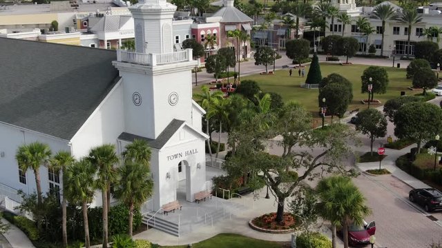 Aerial of Tradition, a community located on the West Edge of Port St. Lucie, and surrounding sights.
