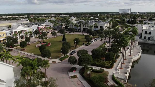 Aerial of Tradition, a community located on the West Edge of Port St. Lucie, and surrounding sights.