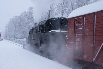 steam locomotive