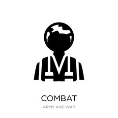 combat icon vector on white background, combat trendy filled ico