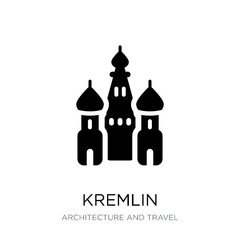 kremlin icon vector on white background, kremlin trendy filled i