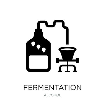 Fermentation Icon Vector On White Background, Fermentation Trend