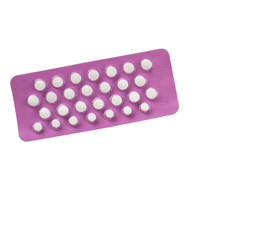 Want children, Gynecology concept, contraceptive pills.