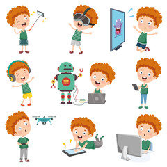 Vector Illustration Of Cartoon Character © yusufdemirci