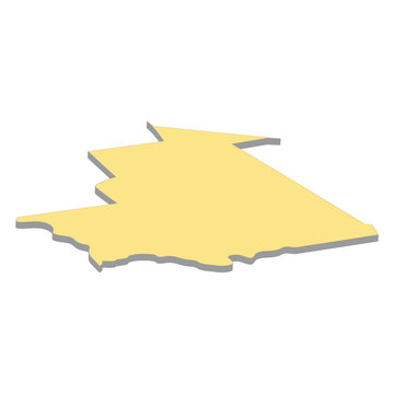recommend clip art: map of Mauritania