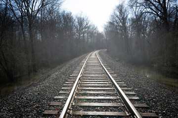 Fototapeta premium Mysterious Tracks