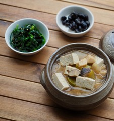 한국의 음식 된장찌개 