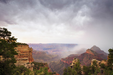 Storm Clouds at the Grand Canyon