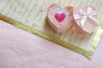 Pink gift box

