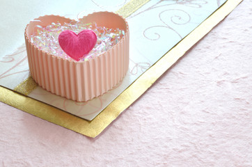 Pink gift box


