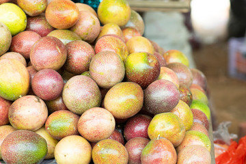 passion fruit in market