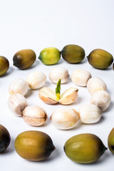 Fresh lotus and lotus seeds