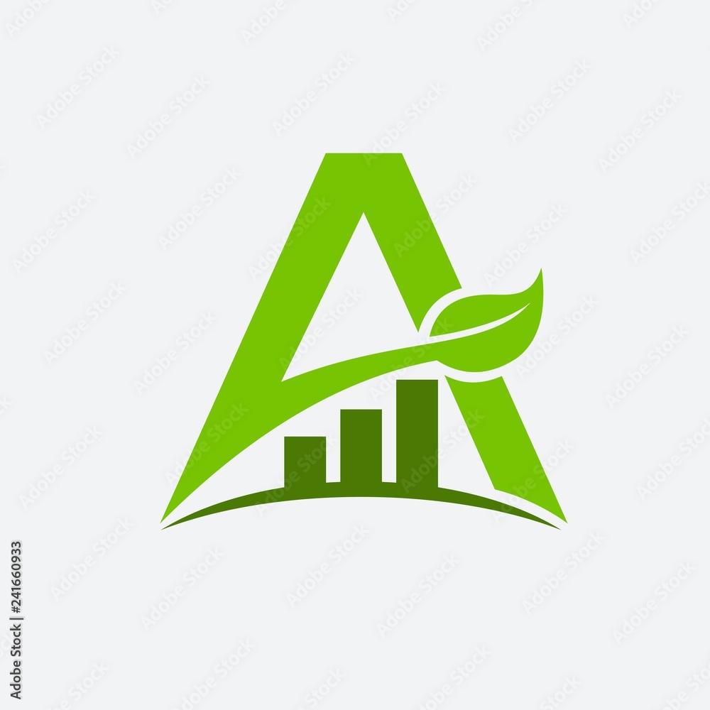 Poster Letter A Financial 