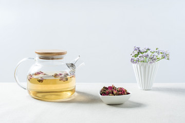 beauty of the rose tea