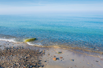 Strand an der Ostsee im Sommer