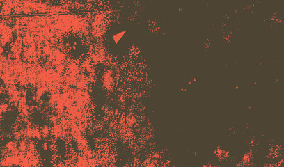 living coral pink and brown paint brush strokes background 