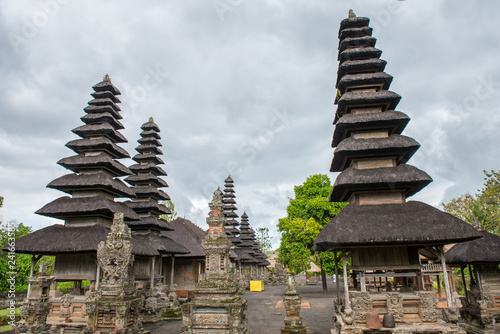 One Of The Popular Temple In Bali Named Pura Taman Ayun The