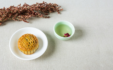 Chinese Mid-Autumn Festival moon cake