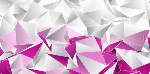 Triangular 3d, modern background