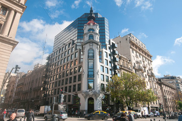 Fototapeta na wymiar Mirador Massue, Plaza Lavalle, Buenos Aires, Argentina
