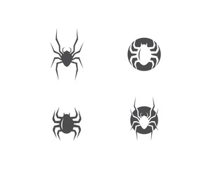 spider logo vector
