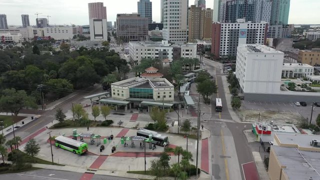 Tampa FL Aerial 2018 Downtown 238