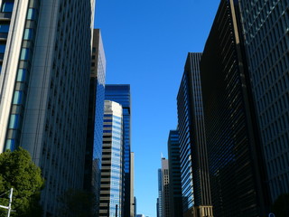 Fototapeta premium 都会の風景