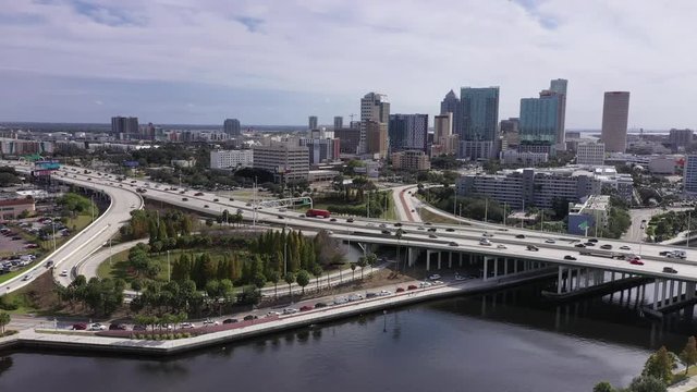 Tampa FL Aerial 2018 Downtown 257