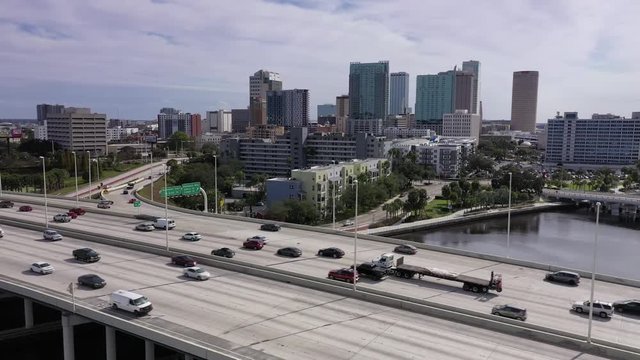 Tampa FL Aerial 2018 Downtown 263