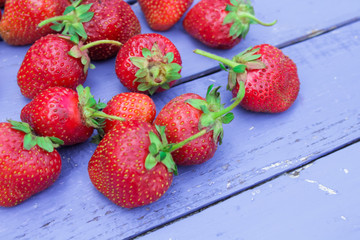 natural, organic strawberries