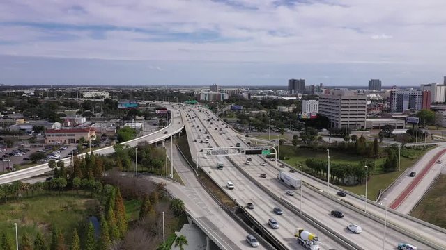 Tampa FL Aerial 2018 Downtown 267