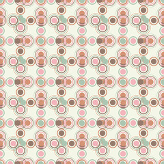 Polka dot seamless pattern. The shapes of large and small dots. Geometric background. Can be used for wallpaper, textile, invitation card, web page background.