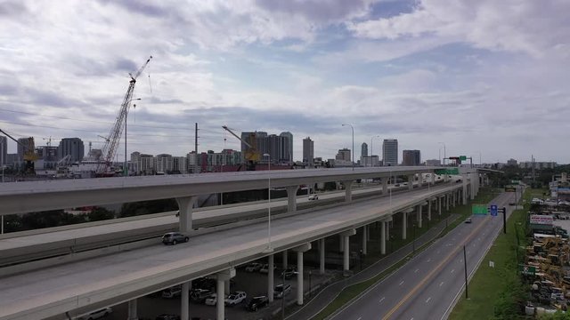 Tampa FL Aerial 2018 Downtown 287