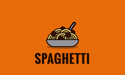 Spaghetti Vector Illustration