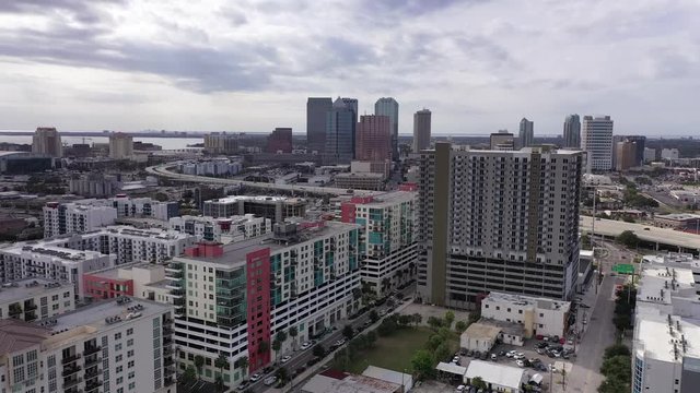 Tampa FL Aerial 2018 Downtown 314