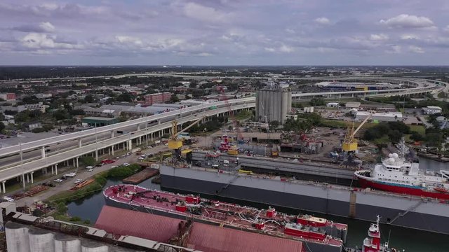 Tampa FL Aerial 2018 Downtown 315
