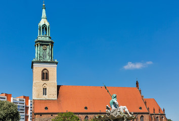 The Church of St. Mary in Berlin, Germany.