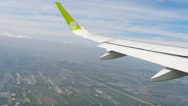 Departure from Bangkok airport