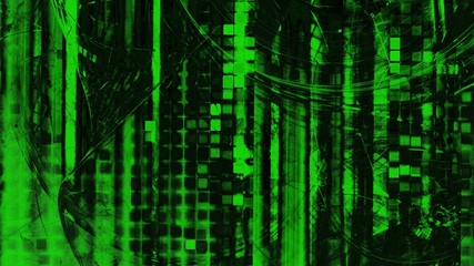 Muster Hintergrund - Schwarz / Grün