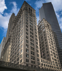 Fototapeta na wymiar New York City Manhattan Skyline, U.S.A.