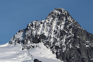 Close-up of Mount Shuksan in Autumn from Mount Baker-Snoqualmie National Forest