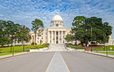 Alabama State Capitol in Montgomery - obrazy, fototapety, plakaty