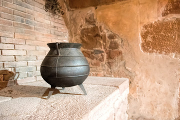 old cauldron