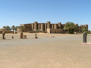 castle in the desert