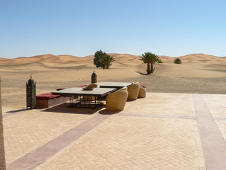 oasis in the desert