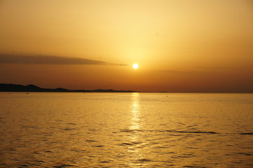 Sonnenuntergang Kroatien