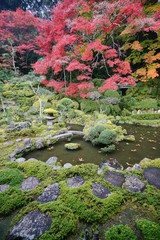 秋深し木々色づく當麻の里